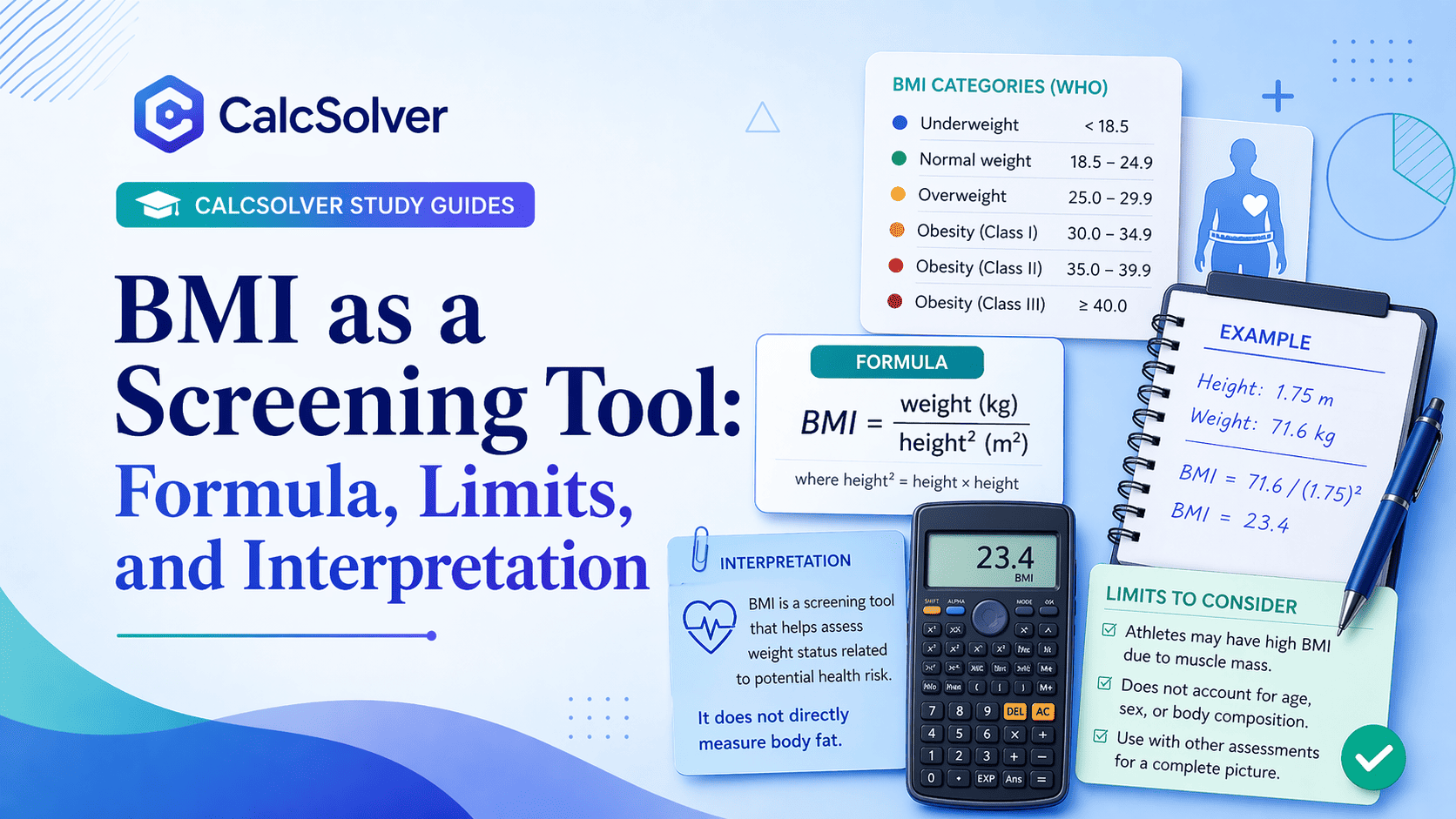 BMI as a Screening Tool: Formula, Limits, and Interpretation article banner image