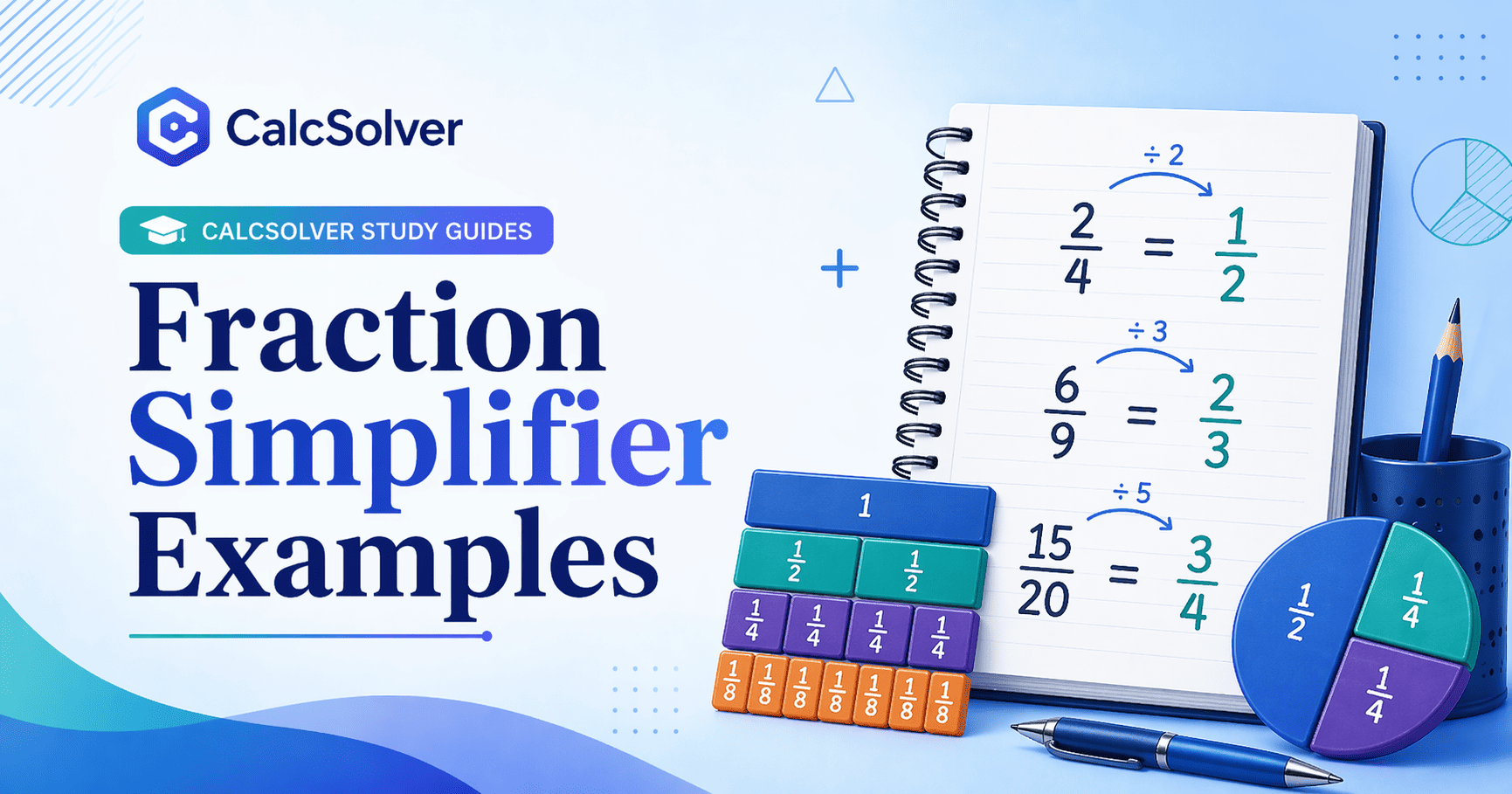 Fraction Simplifier Examples article banner image